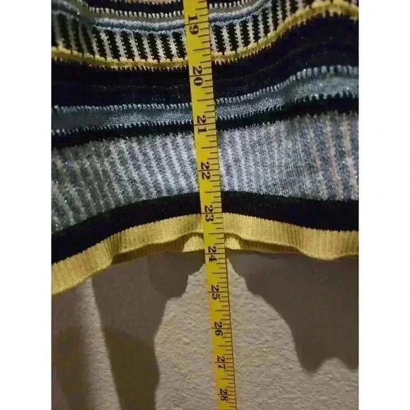 INC Women's Striped Halter Tank Top Multicolor Size M Sleeveless - Picture 8 of 9